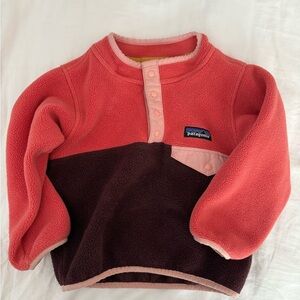 Patagonia Kids' Two-Tone Fleece Pullover